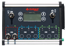 Command box with digital manometer