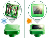Year-Round Mole Repeller – Solar & Battery Powered