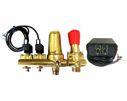 Solenoid valves with filter