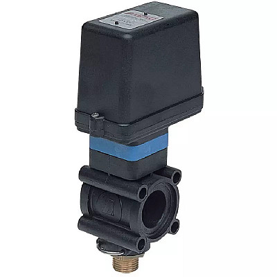 Electric boom section valve