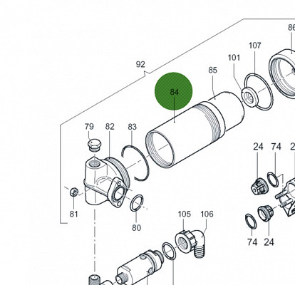 Air chamber tube