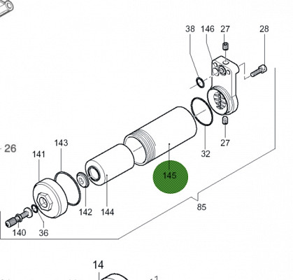 Air chamber tube