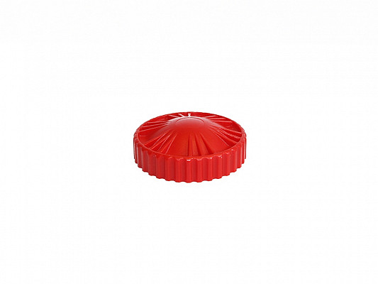 Red oil tank cap