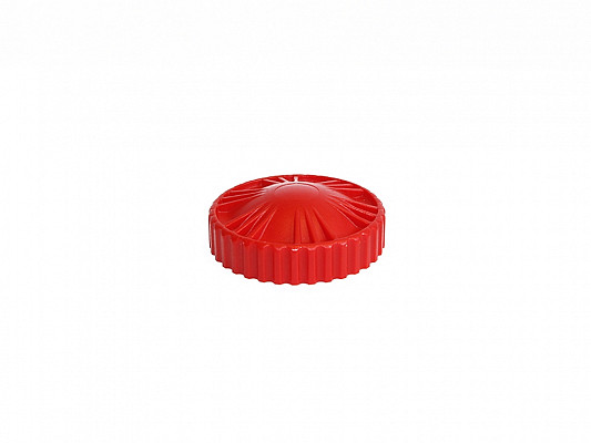 Red oil tank cap