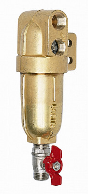 Pressure filter brass 1/2