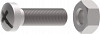 Screw + nut