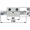 Hydraulic non-return valve 3/8