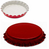 Crown caps D.26 red (10.000 pcs)