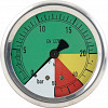 Manometer 0/20/60 - D.63 mm - back connection