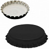 Crown caps D.26 black (10.000 pcs)