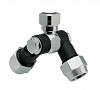 Double swivel nozzle holder - inner thread