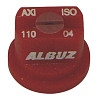 Ceramic nozzle API 110-04 - red