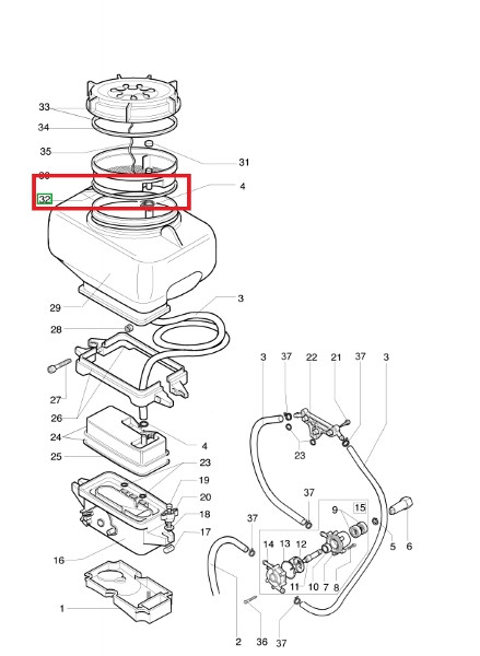 Filter gasket AM162