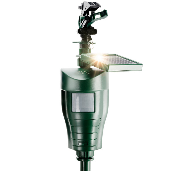 Solar-Powered Motion-Activated Water Sprinkler
