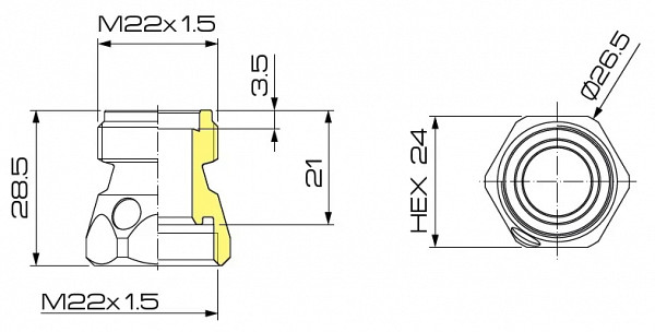 Nozzle holder extension
