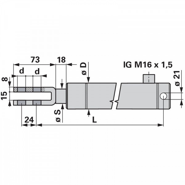 Brake cylinder