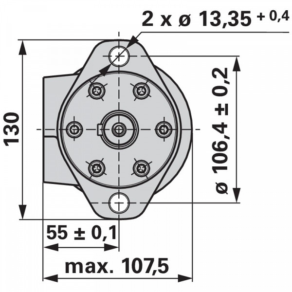 Hydraulic motor EPM 50