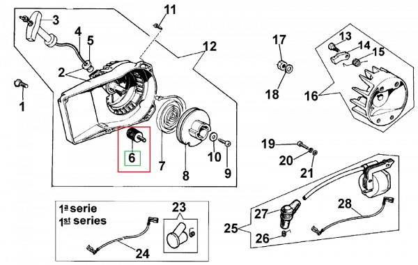 Shock absorber of trimmer