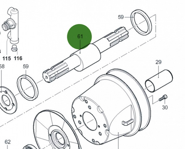 Shaft C/C