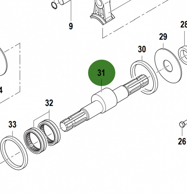 Shaft C/C