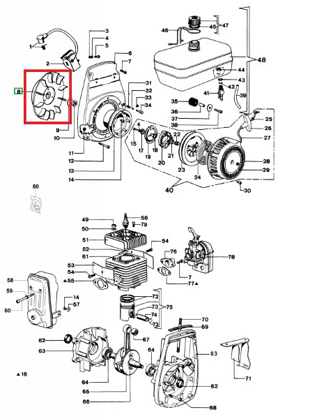 Pump magnet SA45