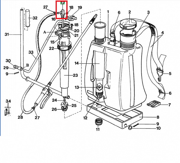 Pipe attachment OM 20