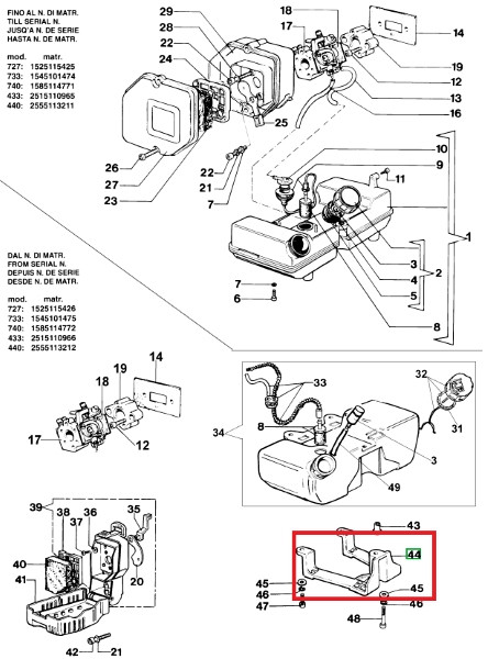 Fuel tank carrier