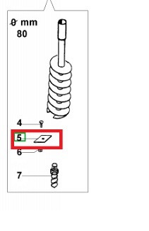 Drill knife 8