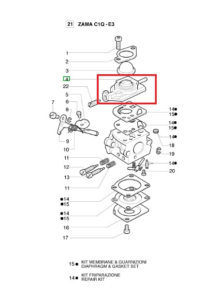 Throttle lid