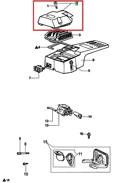 Air filter lid