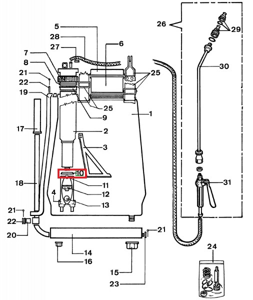 Piston pump