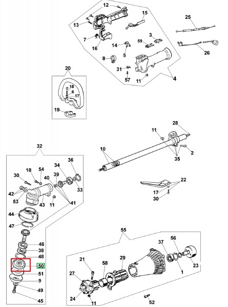 Flange - upper