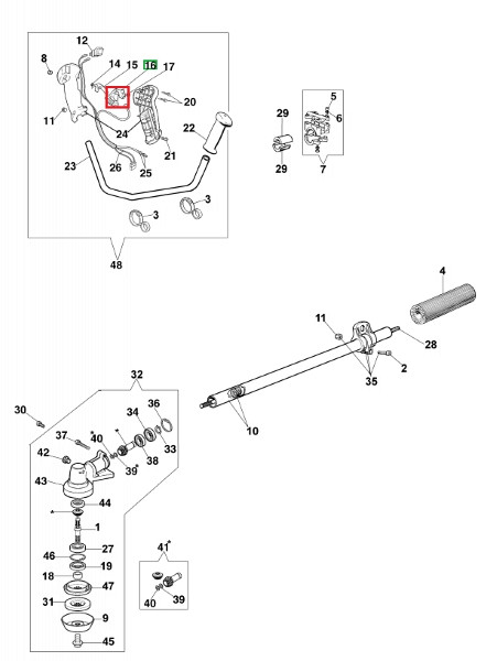 Throttle handle