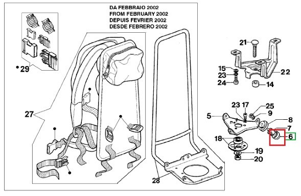 Lower carrier of the shock absorber