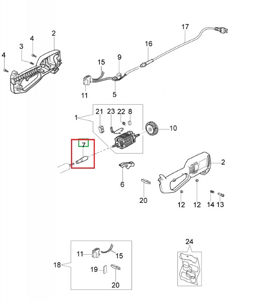 Connecting piece TR60E