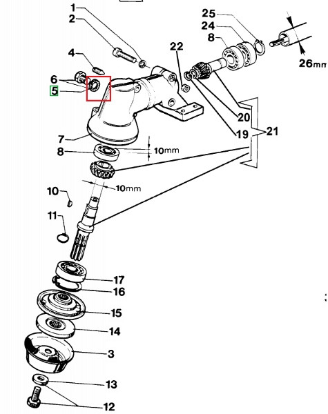 Cap gasket