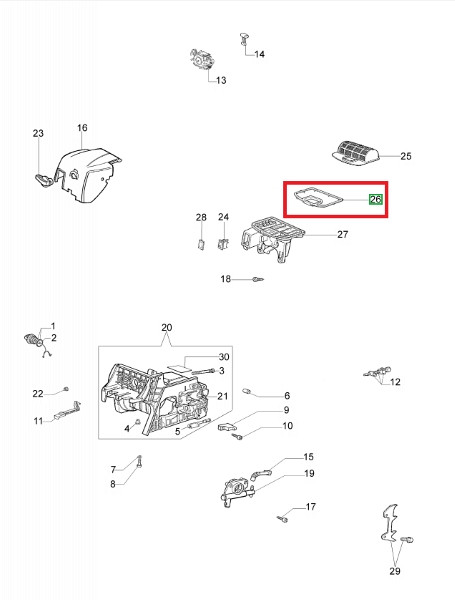 Air filter seal