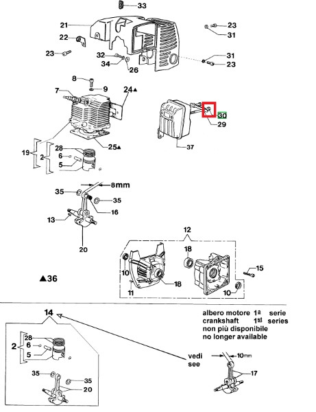 Exhaust screw