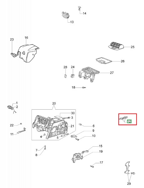 Chain screw