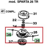 Lead for the trimmer line