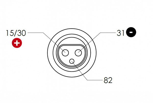 Three poles plug