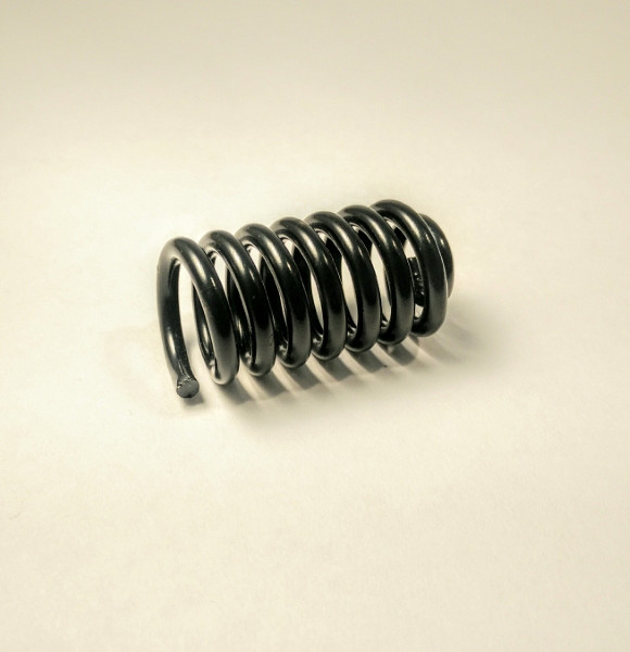 Shock absorber spring