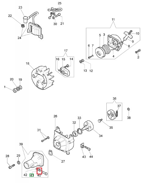 Spring for mower