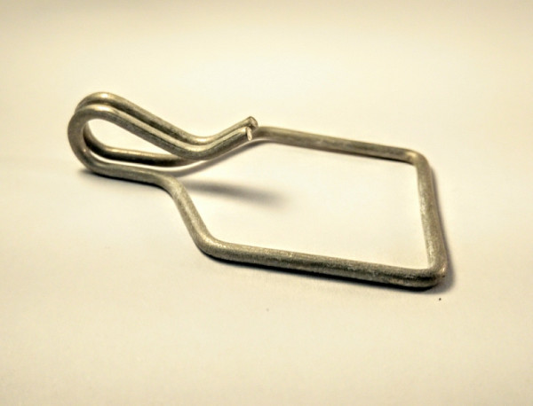 Shoulder strap spring