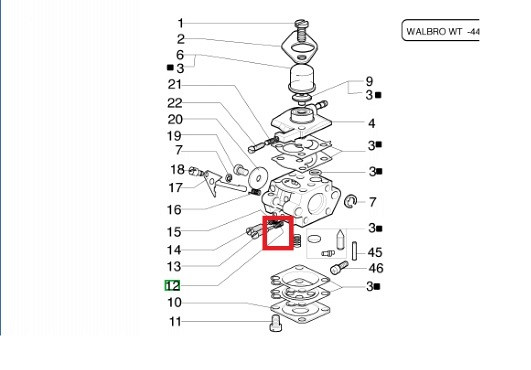 carburettor spring