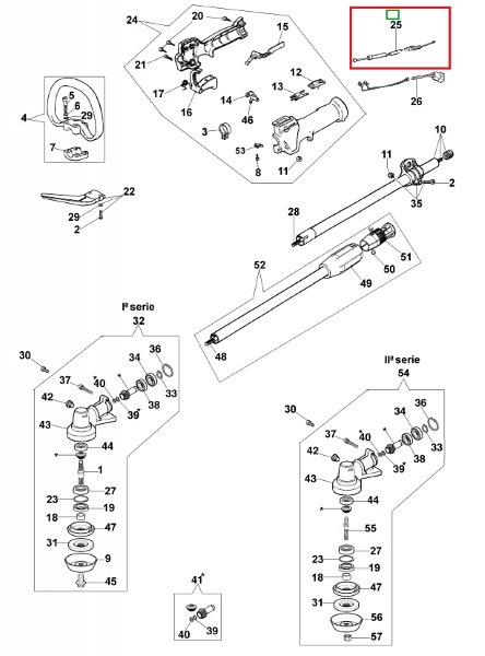 Gas cable 725